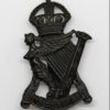 Royal Irish Rifles Cap Badge - King's Crown