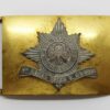 4th Royal Irish Dragoon Guards Officer's Waist Belt Clasp