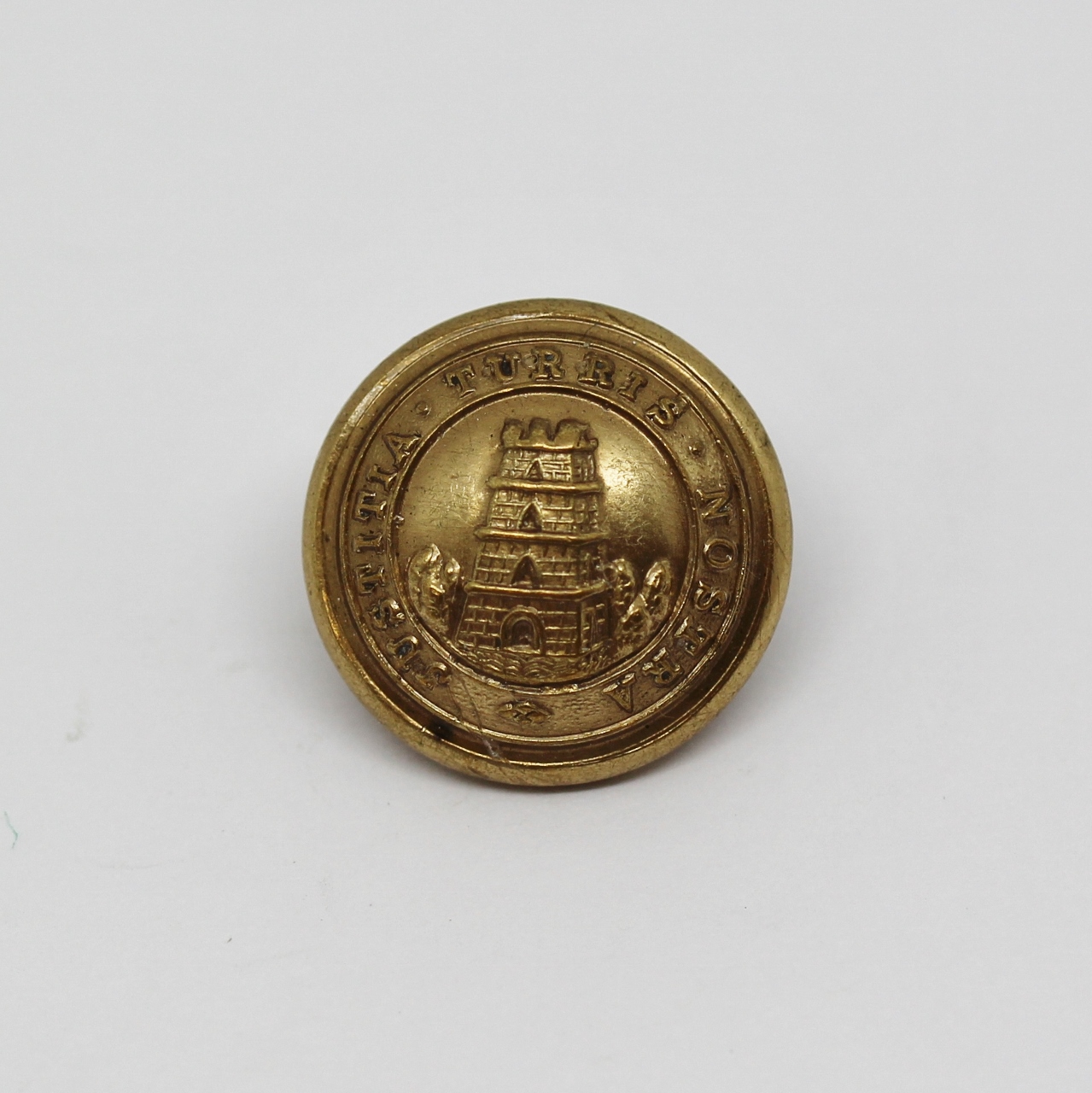 10th County of London Bn. (Hackney) London Regt. Officer's Button (Small)