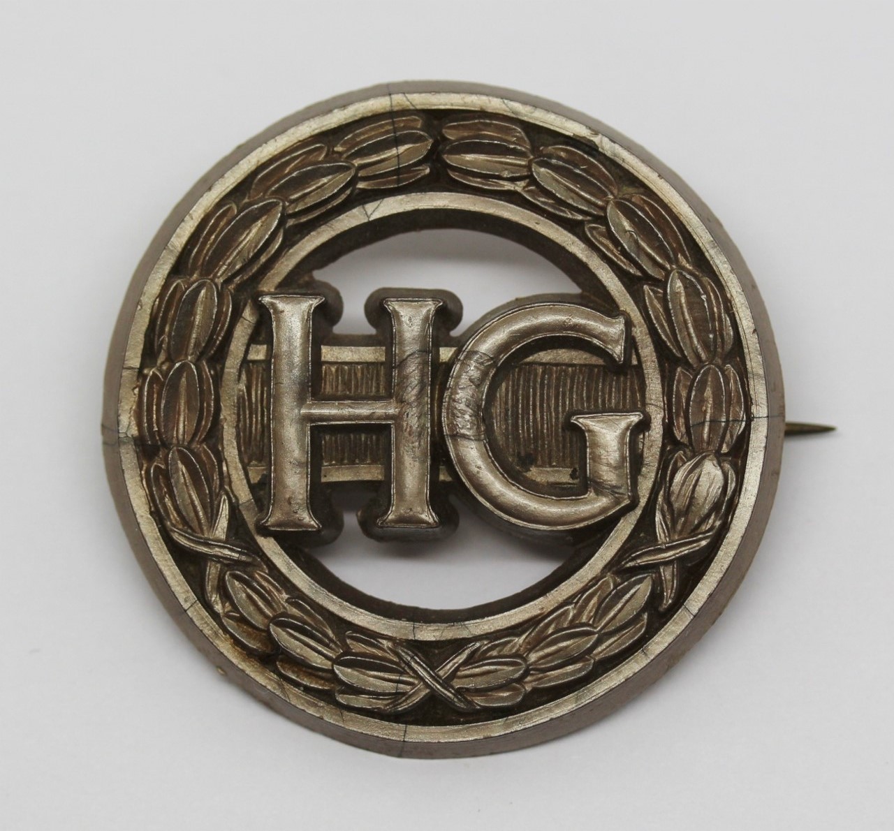 Home Guard WW2 Plastic Economy Cap Badge