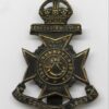 21st County of London Bn. (First Surrey Rifles) London Regiment Cap Badge - King's Crown