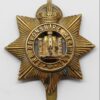 Devonshire Regiment WWI All Brass Economy Cap Badge