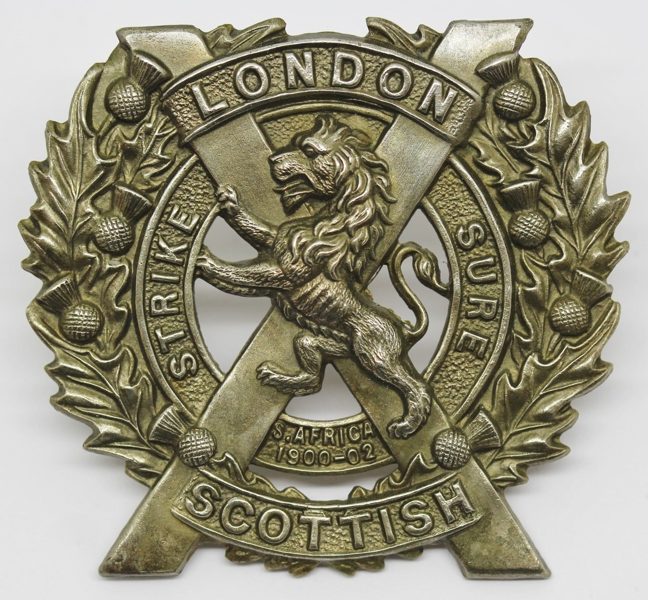 London Scottish Cap Badge