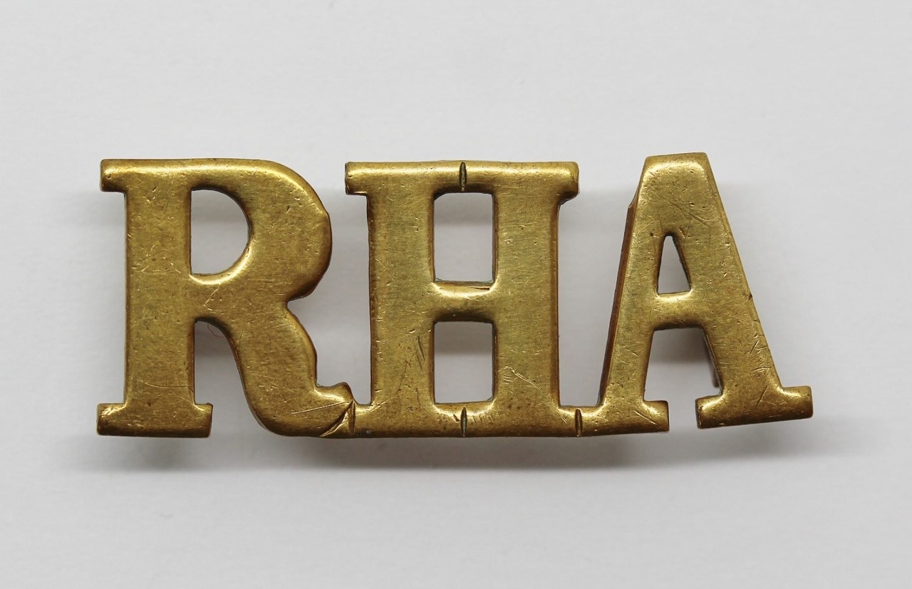 Royal Horse Artillery (R.H.A.) Shoulder Title