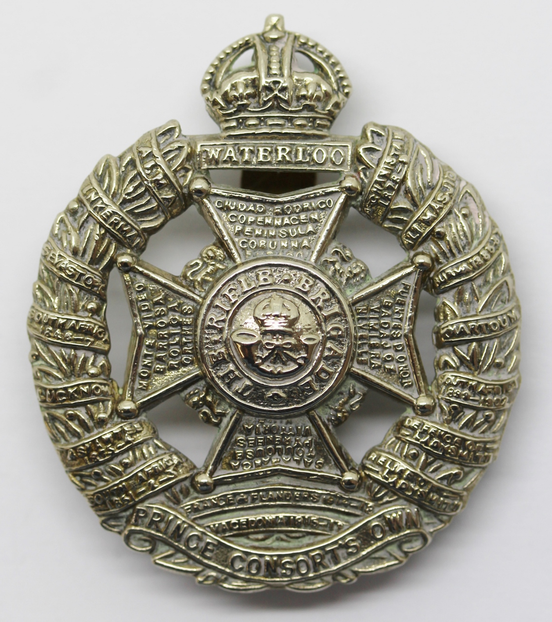 Rifle Brigade (Prince Consort's Own) Cap Badge - King's Crown