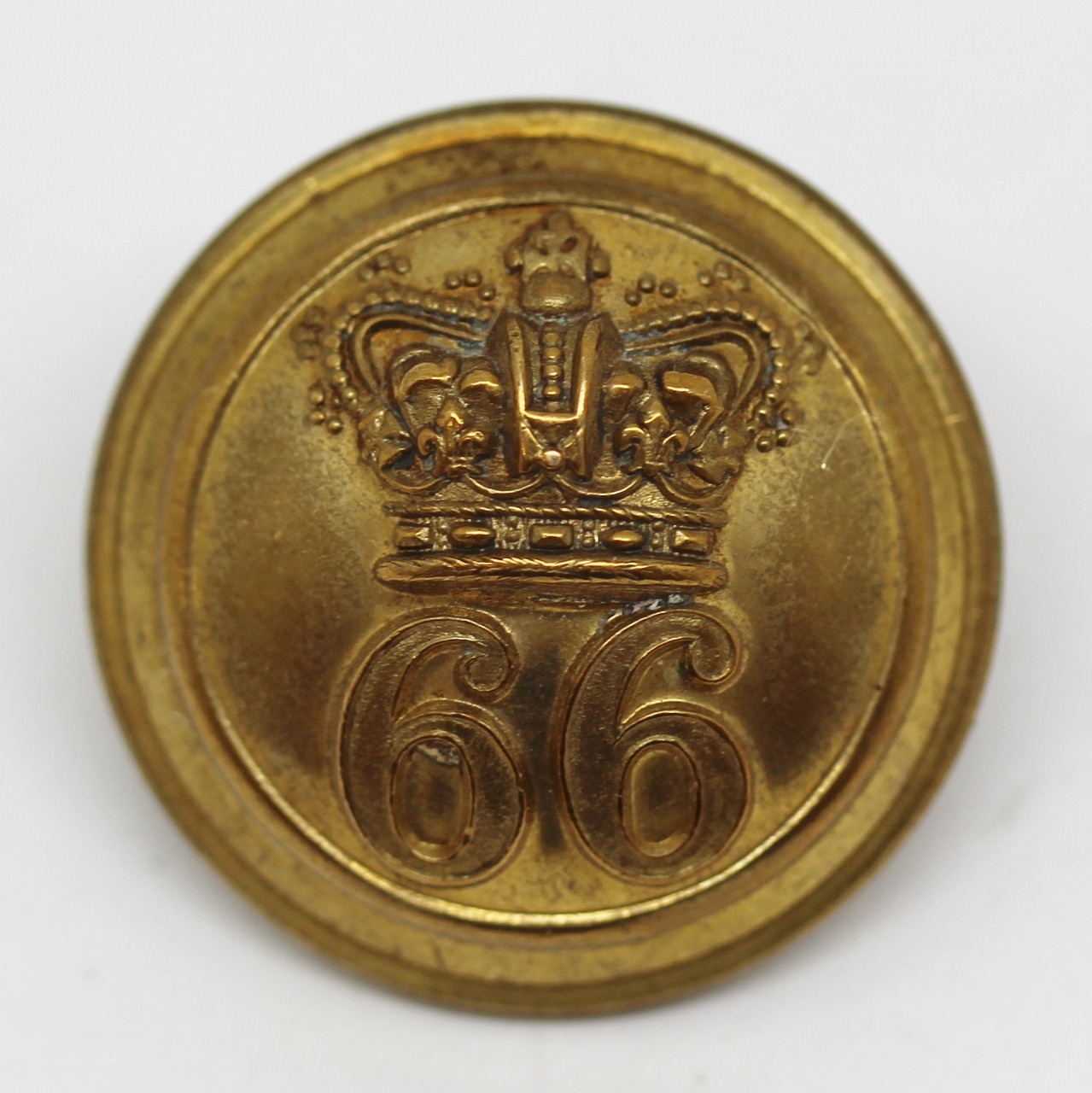 Victorian 66th (Berkshire) Regiment of Foot Officer's Button (Large)