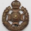 7th Bn. (Leeds Rifles) P.W.O. West Yorkshire Regiment Cap Badge - King's Crown