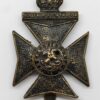 9th County of London Bn. (Queen Victoria's Rifles) London Regiment Cap Badge - King's Crown