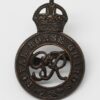 George VI Royal Horse Guards Officer's Service Dress Cap Badge