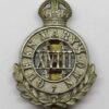 18th Hussars (Queen Mary's Own) Cap Badge - King's Crown