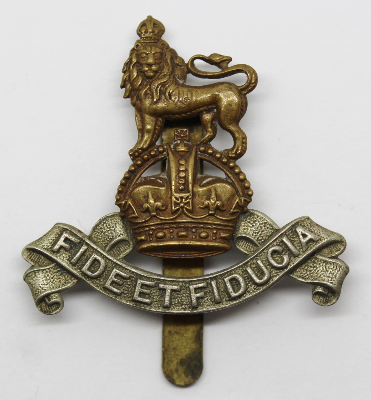 Royal Army Pay Corps (R.A.P.C.) Cap Badge - King's Crown