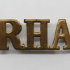 Royal Horse Artillery (R.H.A.) Shoulder Title