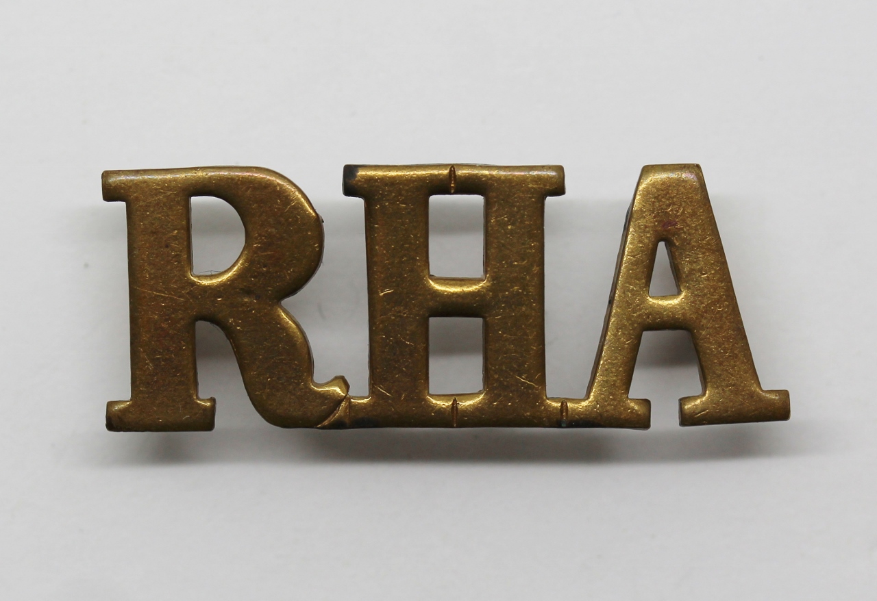 Royal Horse Artillery (R.H.A.) Shoulder Title