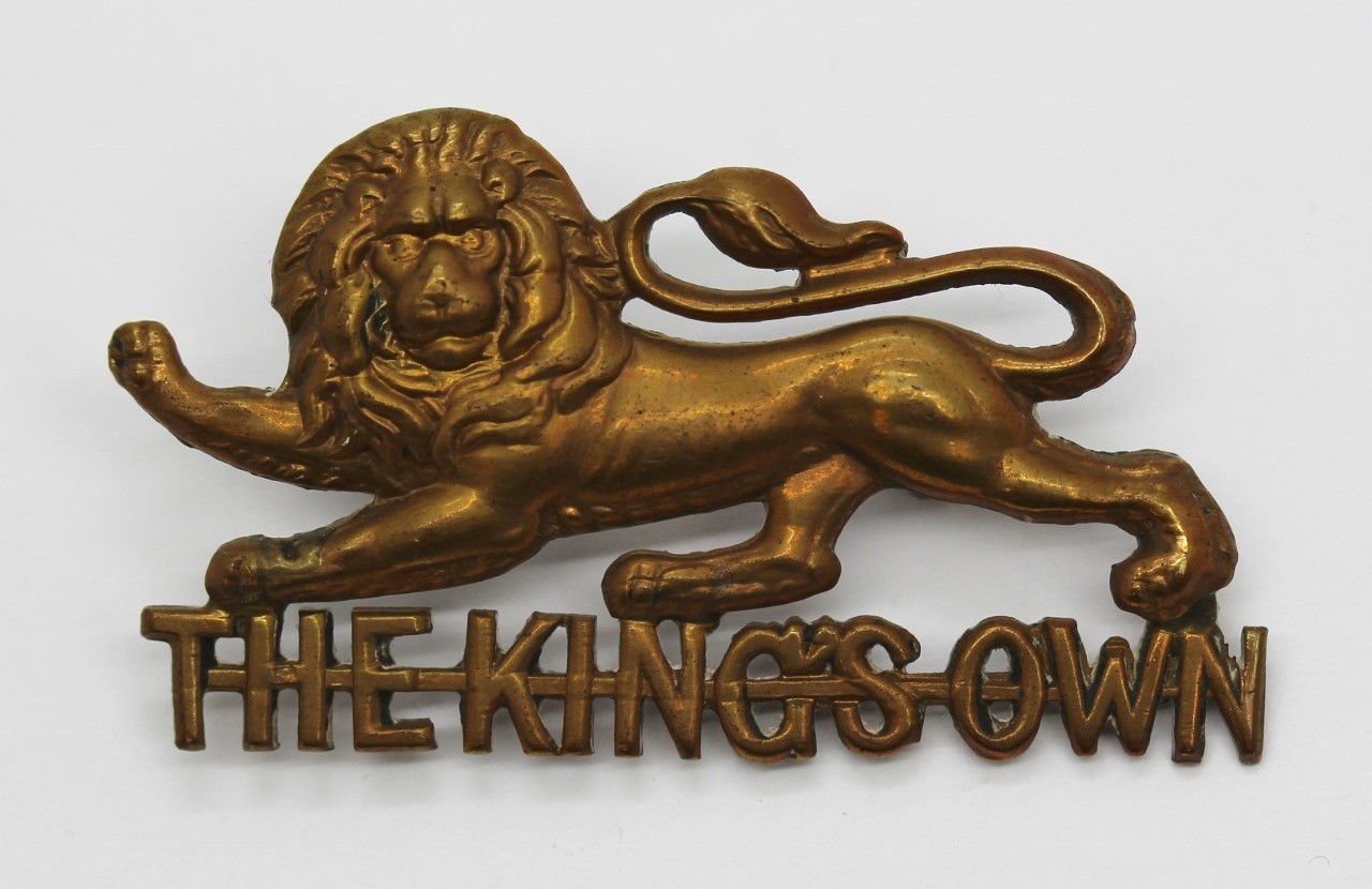Victorian/Edwardian King's Own (Royal Lancaster) Regiment Cap Badge