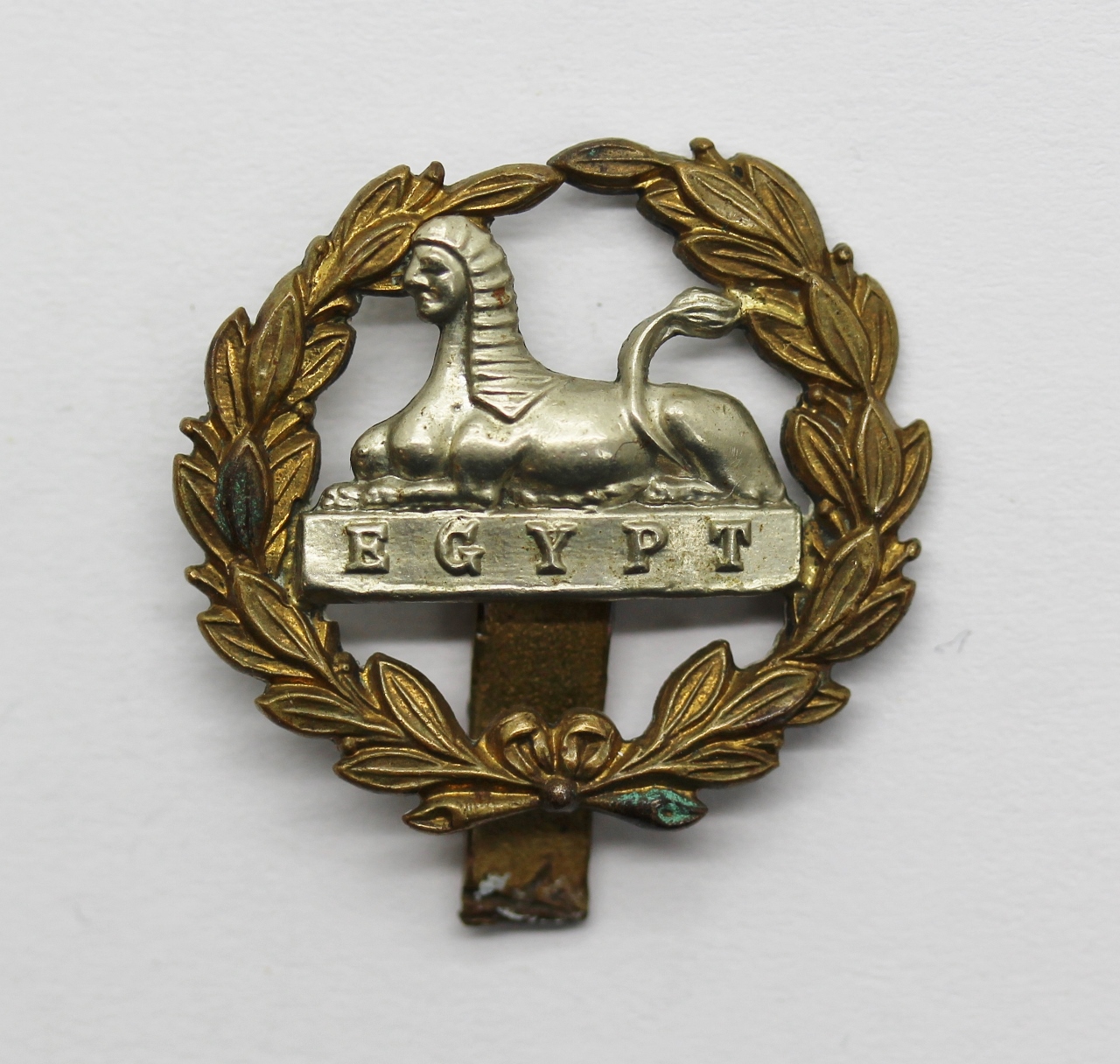 Gloucestershire Regiment Large Bi-Metal Back Cap Badge