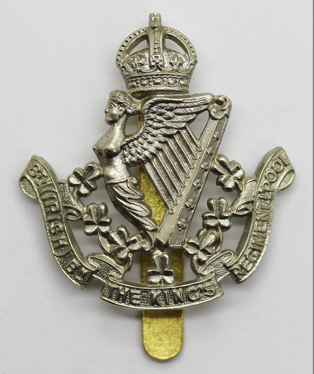 8th (Irish) Bn. King's Liverpool Regiment Cap Badge