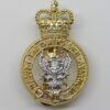 Queen's Own Mercian Yeomanry Anodised (Staybrite) Cap Badge