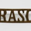 Royal Army Service Corps (R.A.S.C.) Shoulder Title