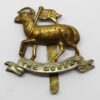 The Queen's (Royal West Surrey) Regiment Bi-metal Cap Badge