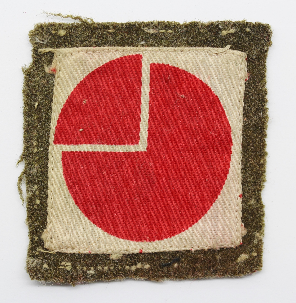 4th Infantry Division Printed Formation Sign (2nd Pattern)