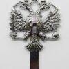Queen's Dragoon Guards Chrome Cap Badge