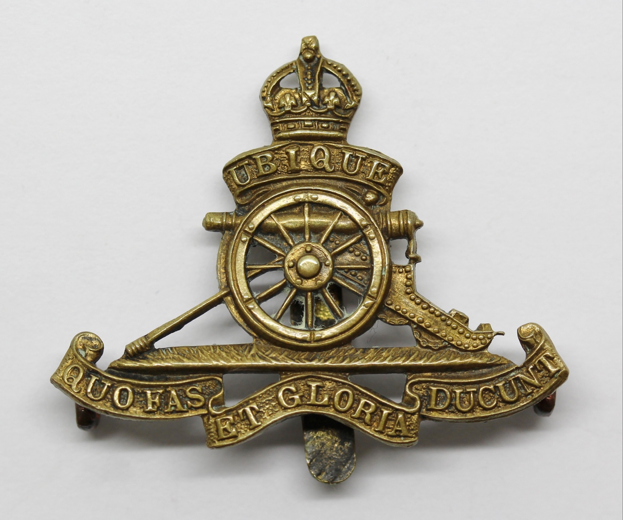 Royal Artillery Beret Badge - King's Crown