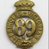 89th (Princess Victoria's) Regiment of Foot Pre 1881 Glengarry Badge