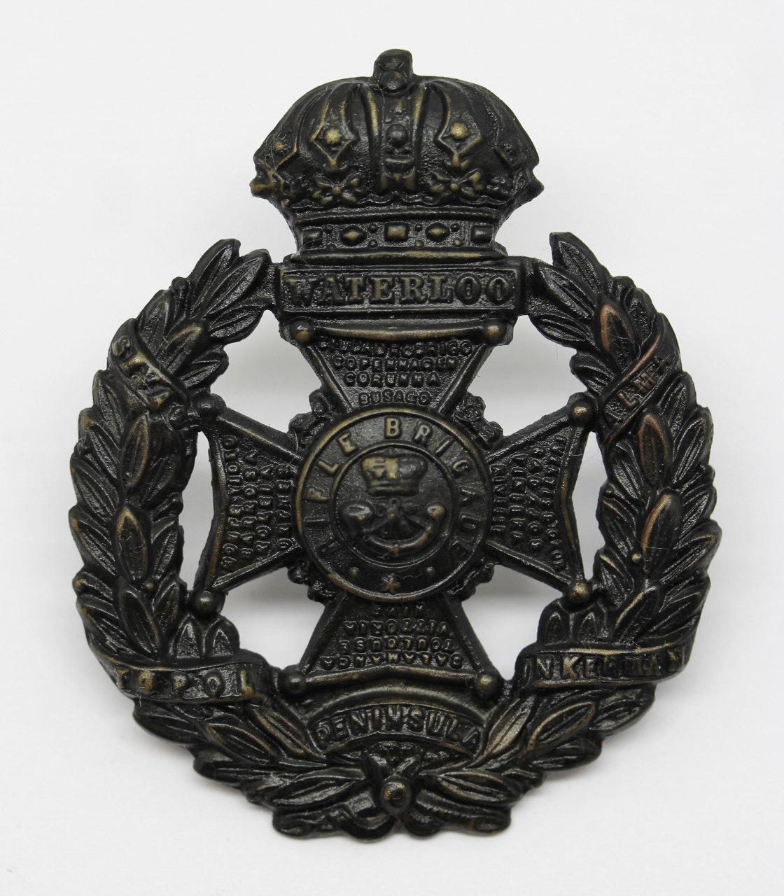 Victorian Rifle Brigade Glengarry Badge
