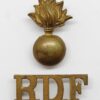 Royal Dublin Fusiliers (R.D.F.) Shoulder Title
