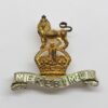15th/19th King's Hussars Collar Badge - King's Crown