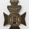 16th County of London Bn. (Queen's Westminster Rifles) London Regiment Cap Badge - King's Crown
