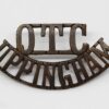 Uppingham School (Rutland) O.T.C. (O.T.C./UPPINGHAM) Shoulder Title