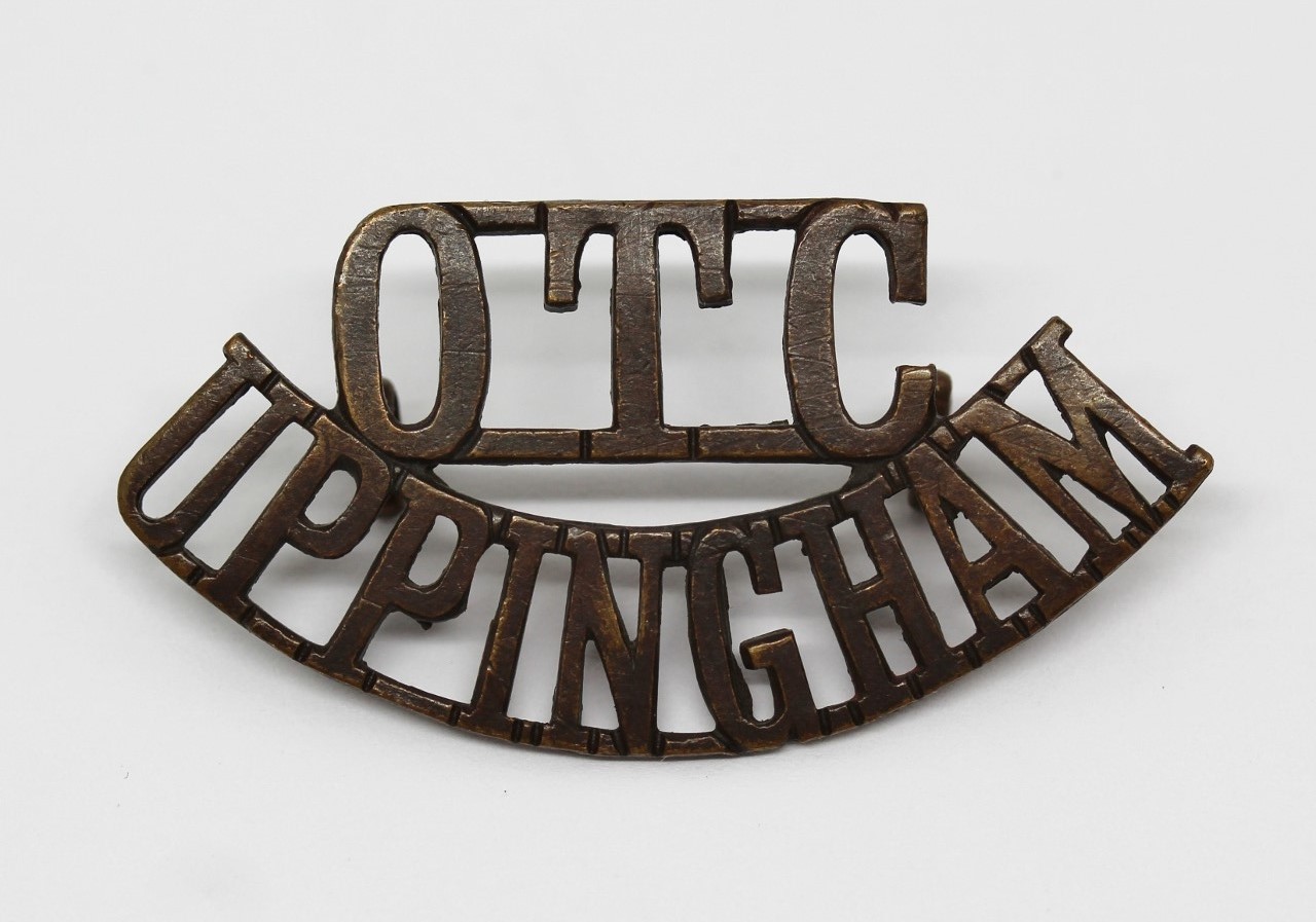 Uppingham School (Rutland) O.T.C. (O.T.C./UPPINGHAM) Shoulder Title