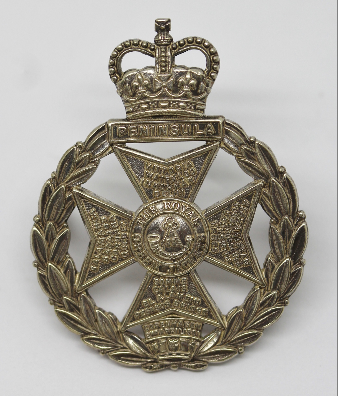 Royal Green Jackets Officer's Dress Cap Badge