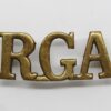 Royal Garrison Artillery (R.G.A.) Shoulder Title