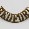Bedfordshire Regiment (BEDFORD) Shoulder Title