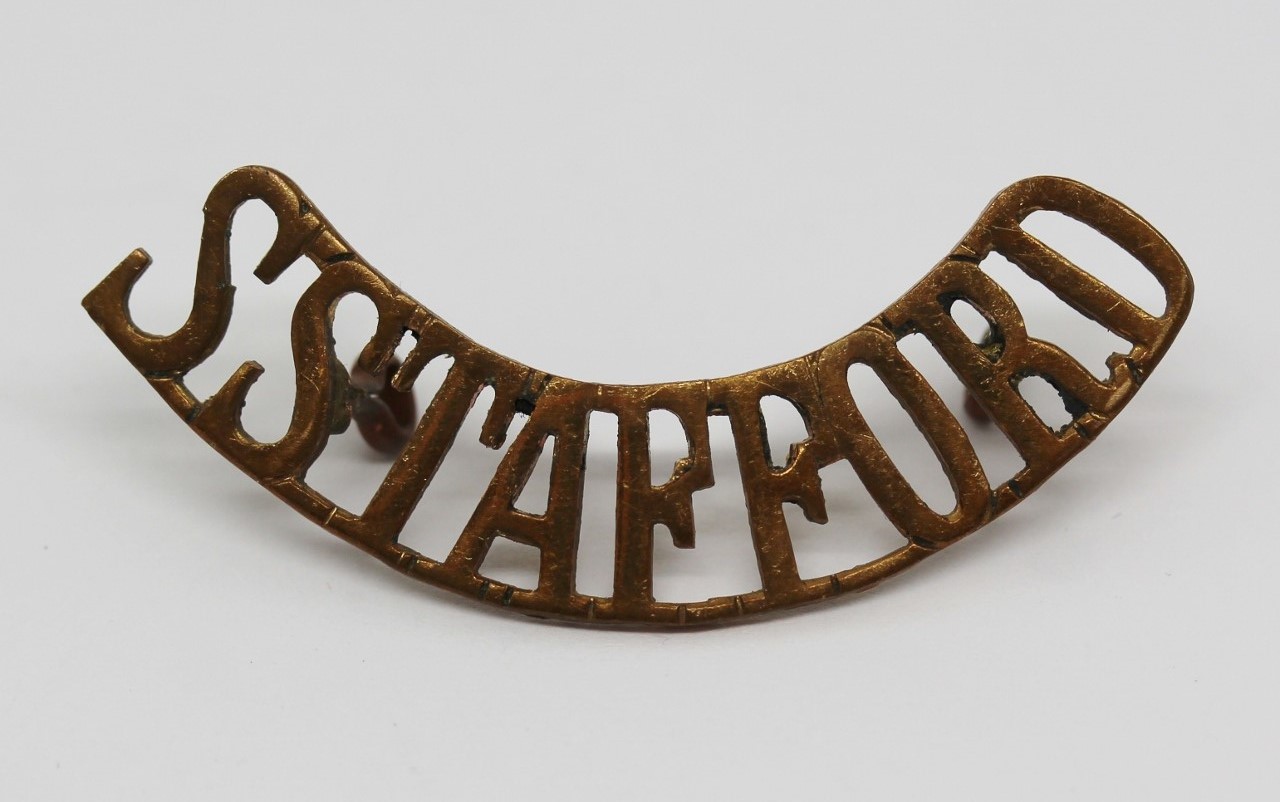 South Staffordshire Regt (S.STAFFORD) Shoulder Title