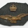 WW2 Royal Air Force (R.A.F.) Officer's Side Cap Badge