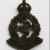 Royal Army Medical Corps (R.A.M.C.) WW2 Plastic Economy Cap Badge