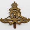 Royal Artillery Cap Badge - King's Crown
