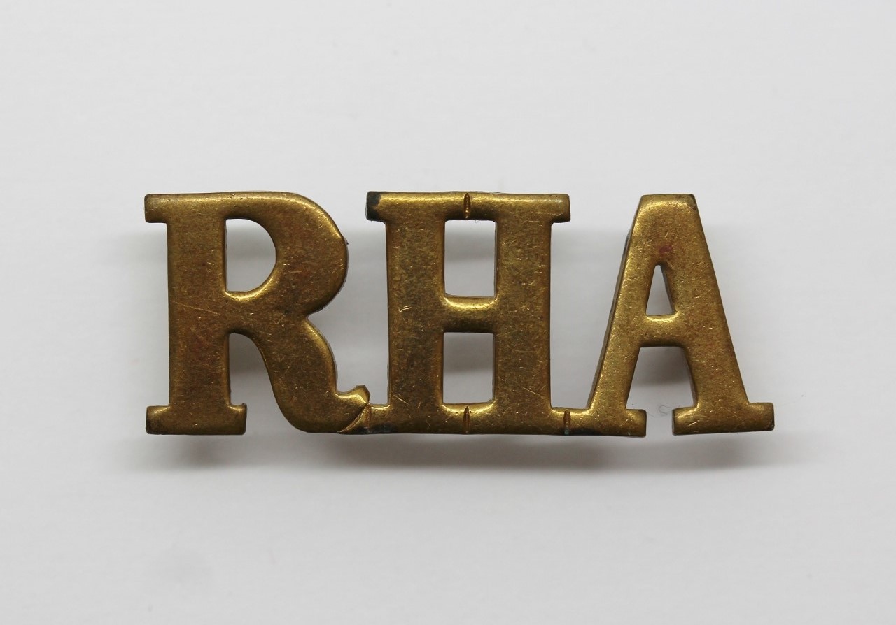 Royal Horse Artillery (R.H.A.) Shoulder Title