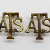 Pair of Auxiliary Territorial Service (A.T.S.) Shoulder Titles