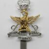 Mobile Defence Corps Anodised (Staybrite) Cap Badge - Queen's Crown