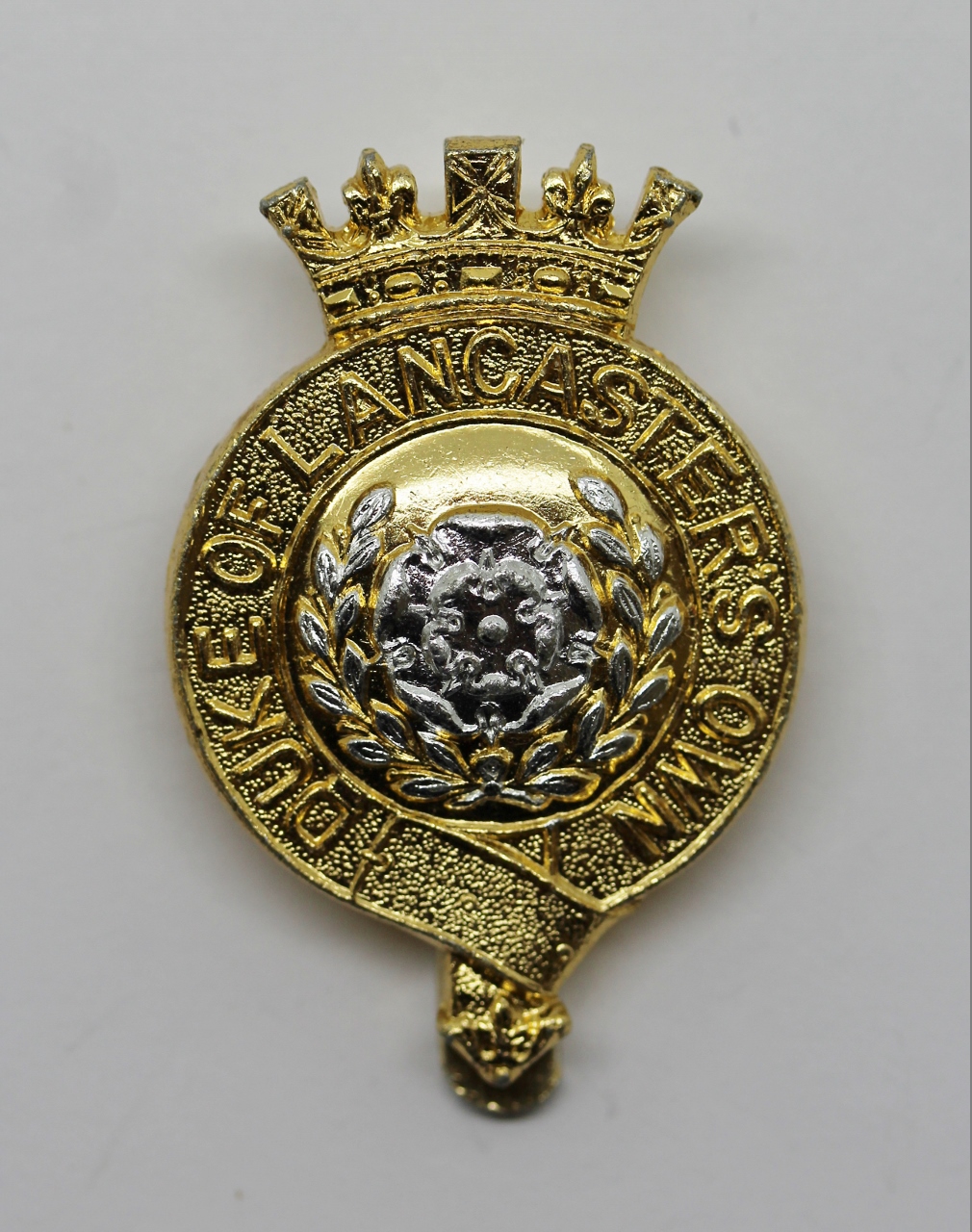 Duke of Lancaster's Own Yeomanry Anodised (Staybrite) Cap Badge