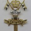 9th/12th Royal Lancers Anodised (Staybrite) Cap Badge