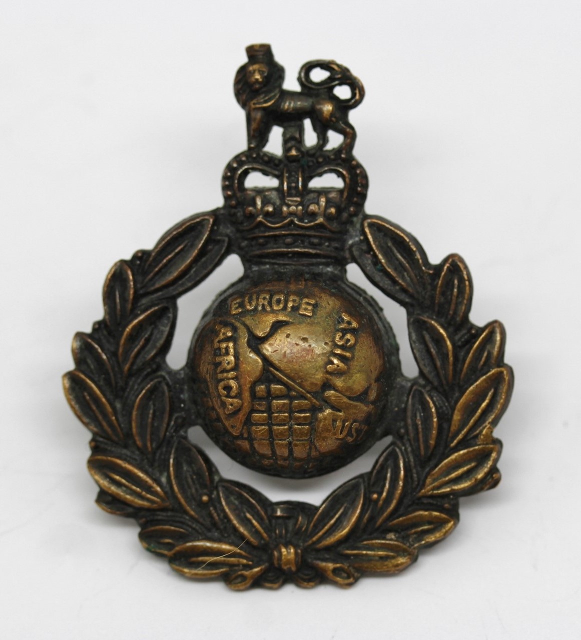 Royal Marines Cap Badge - Queen's Crown