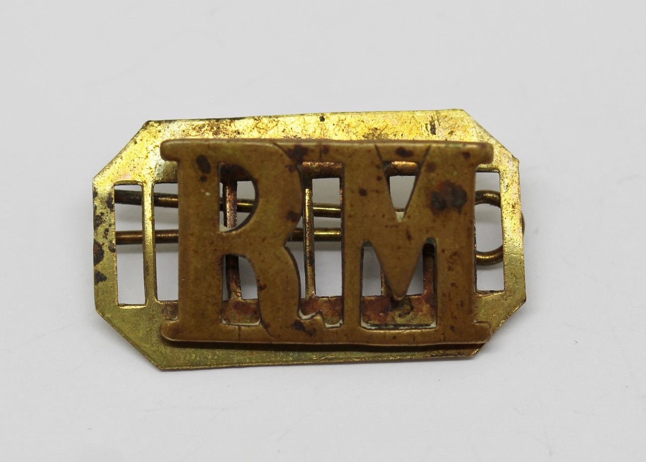 Royal Marines (R.M.) Shoulder Title