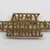 Army Apprentices School Shoulder Title