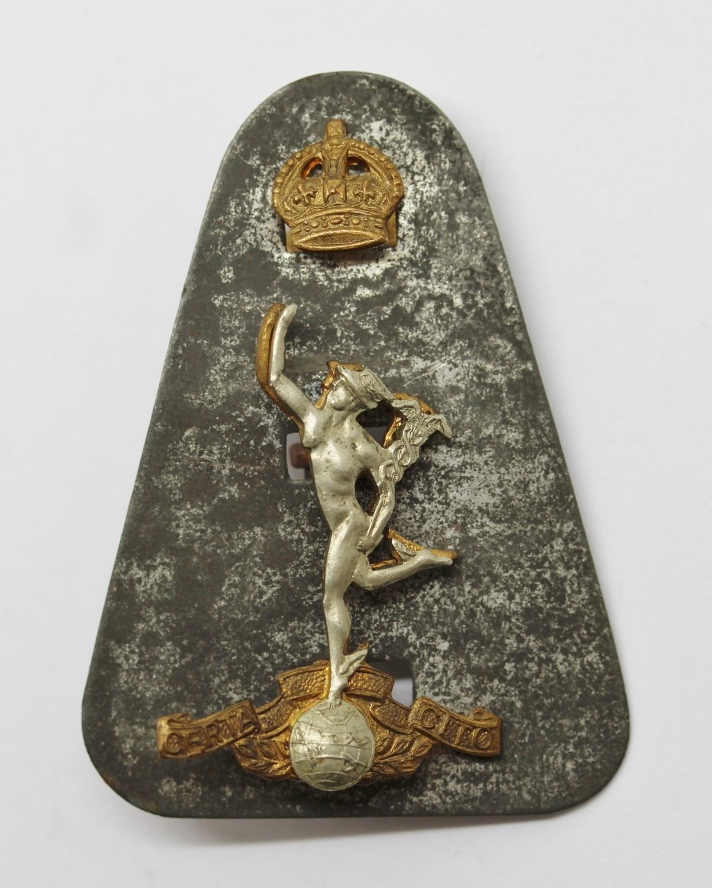 Royal Signals Cap Badge - King's Crown (2nd Pattern)