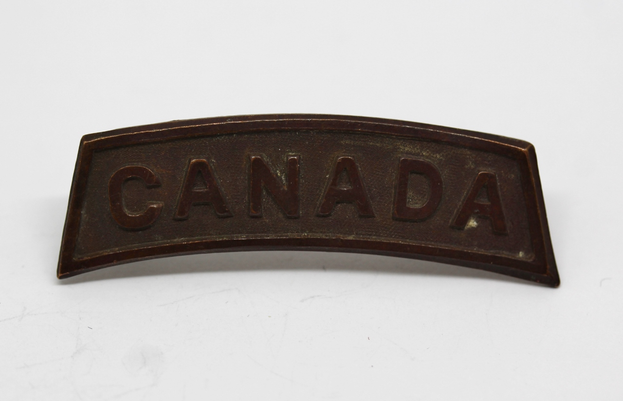 WW1 Canadian Infantry (CANADA) Shoulder Title - Dated 1915